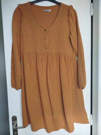 Robe de grossesse gaze de coton (Vertbaudet)
