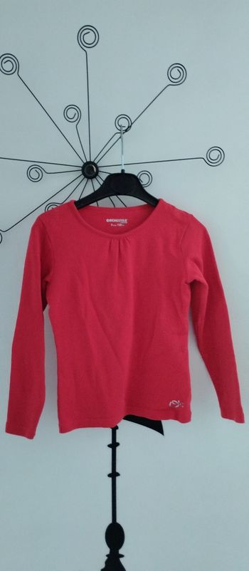 Pull léger rouge Orchestra taille 8 ans
