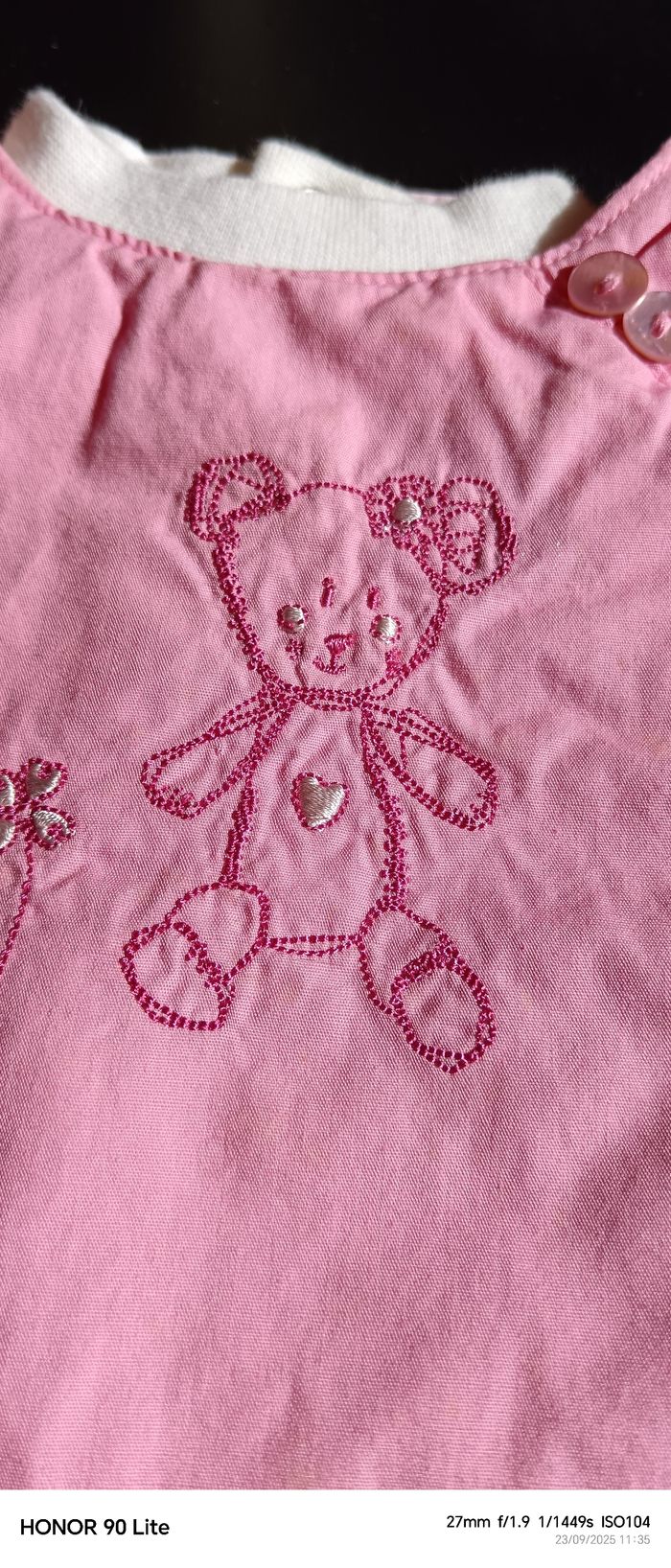Ensemble combinaison fille bb