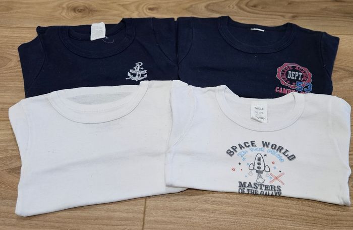 Lot 4 T-Shirts manches longues garçon - Taille 2/3ans