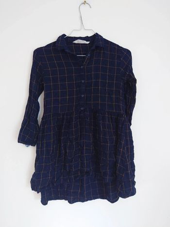 Robe Chemise h&m très bon état à carreaux - dressing trié par tailles