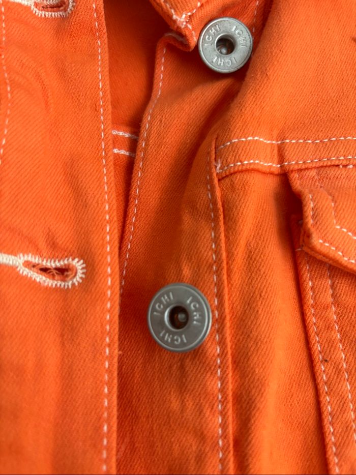 Robe en jean orange ICHI - photo numéro 7