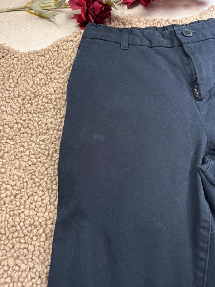 Chino bleu marine taille XS femme - photo numéro 3