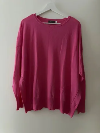 Pull rose femme xl
