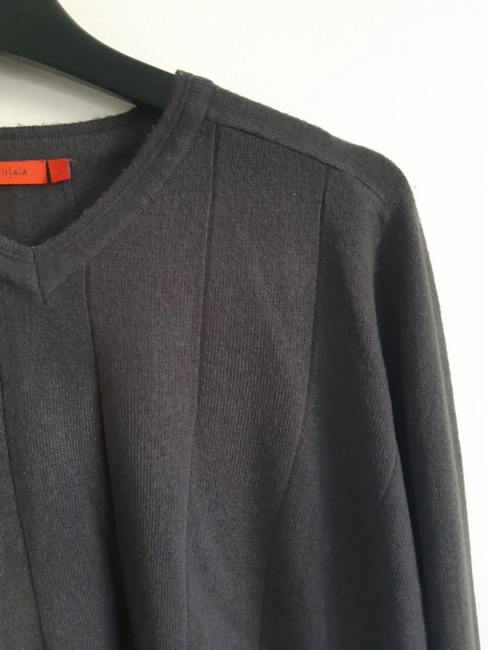 Pull gris Tissaia L - photo numéro 3