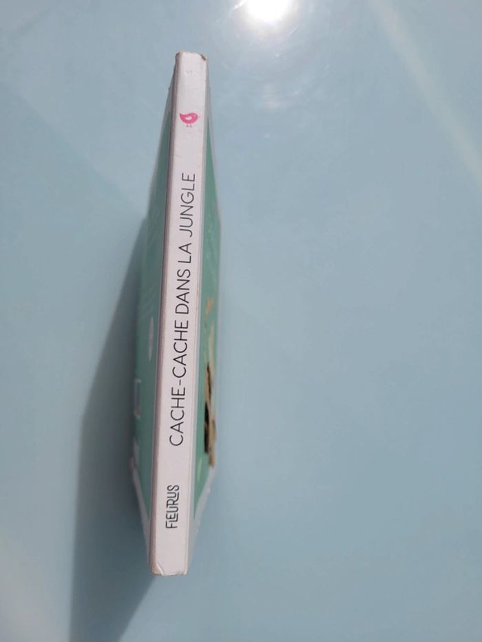 Livre à toucher Collection Petit-doux Fleurus 🐆 Cache-cache dans la jungle 🐊 72 - photo numéro 16