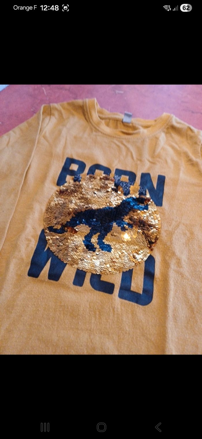 T.shirt garçon taille 5 ans - photo numéro 2