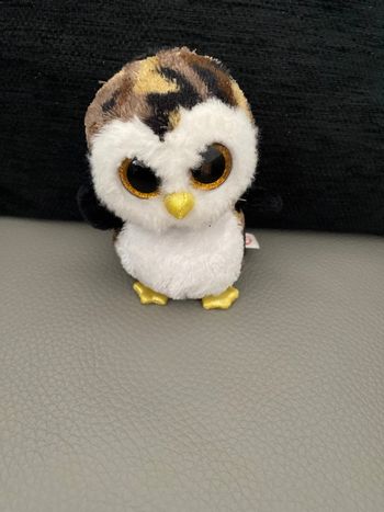 ty peluche doudou chouette enfant collection 15 cms