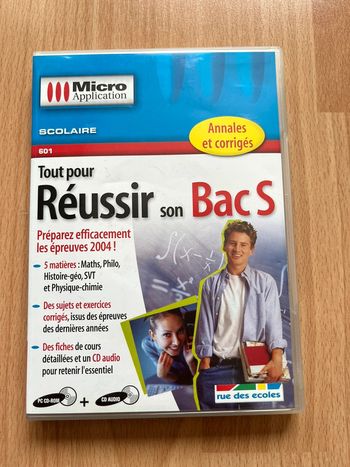 Application pc tout pour réussir son bac s