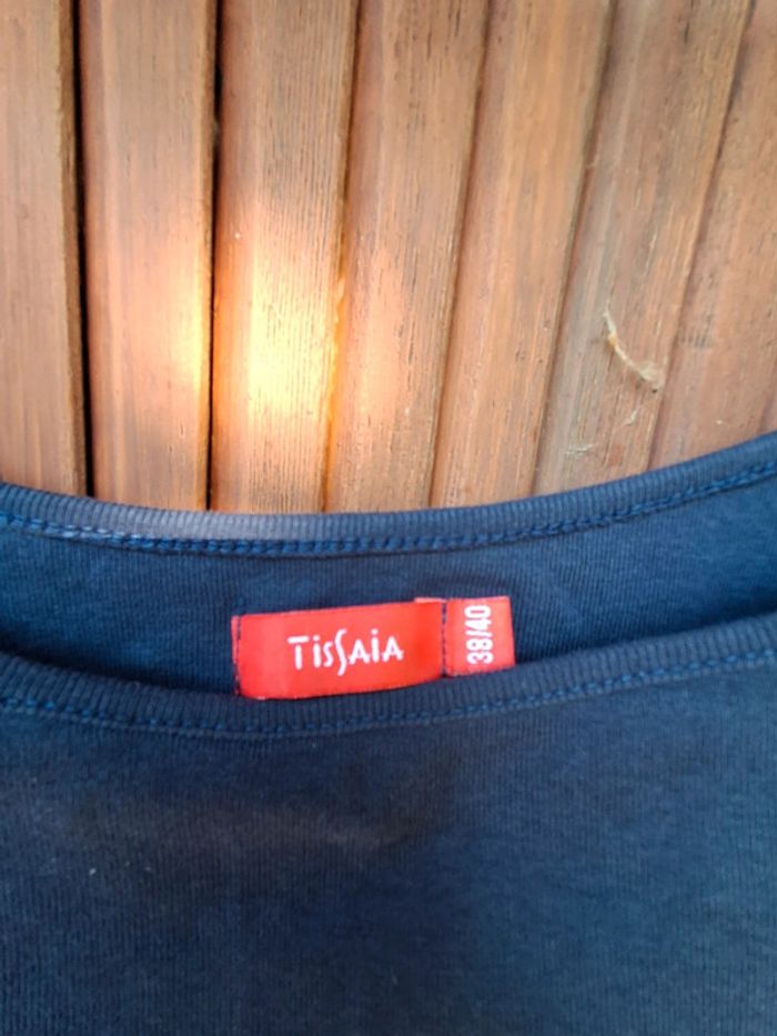 Débardeur basique bleu marine Tissaia - photo numéro 3