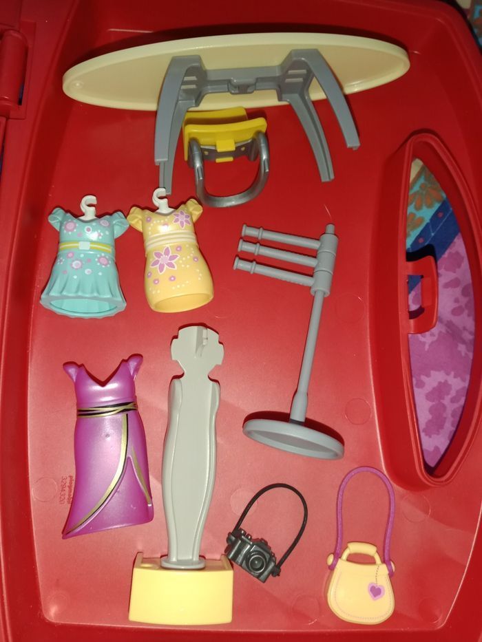 Valisette malette transportable créatrice de mode Playmobil 5652 COMPLÈTE - photo numéro 4