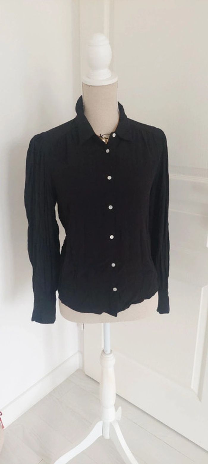 Superbe chemisier Camaieu noir taille 38