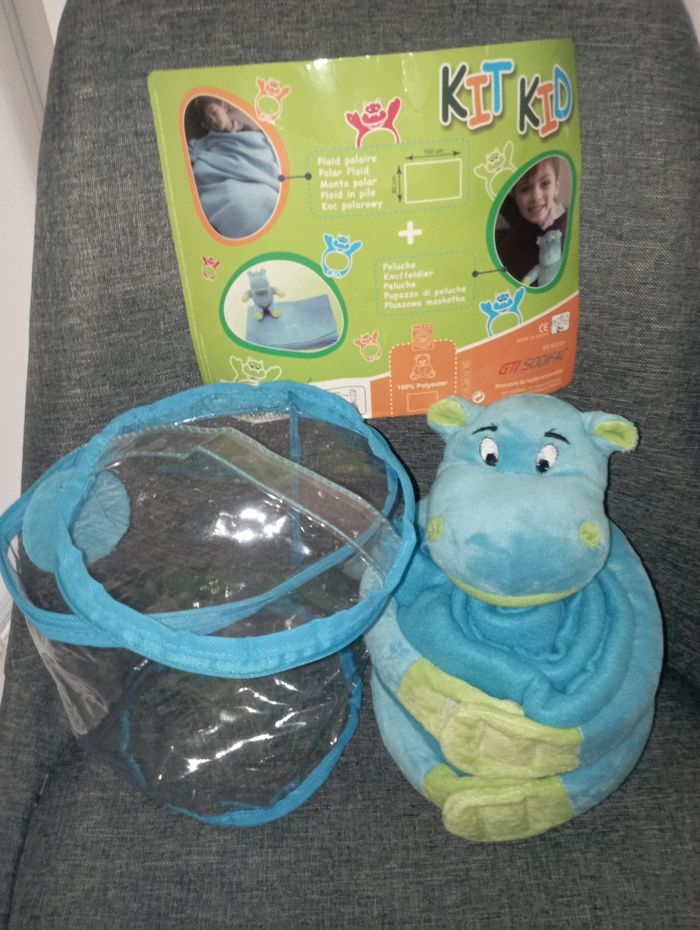 Peluche Plaid ceinture de sécurité