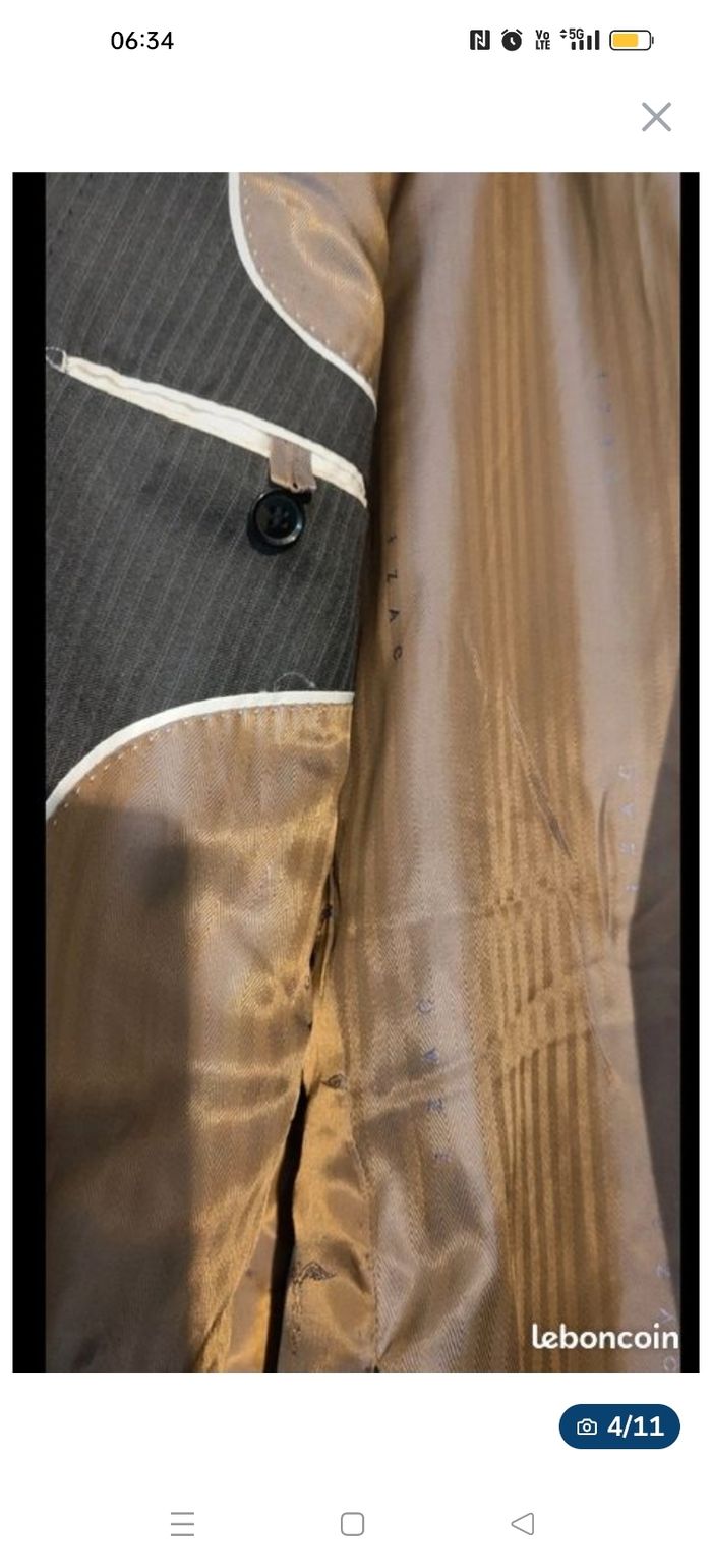 Costume homme izac en 42 - photo numéro 4