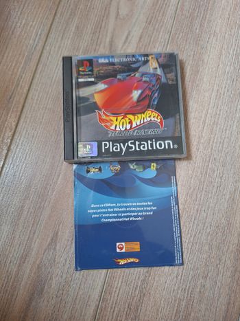 Hot Wheels Turbo Racing - PlayStation 1 (PS1) + CD-ROM sous blister - Rare !