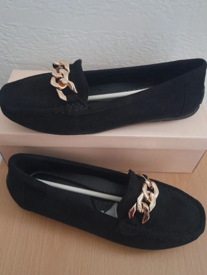 Mocassins Pascal Morabito femme couleur noire