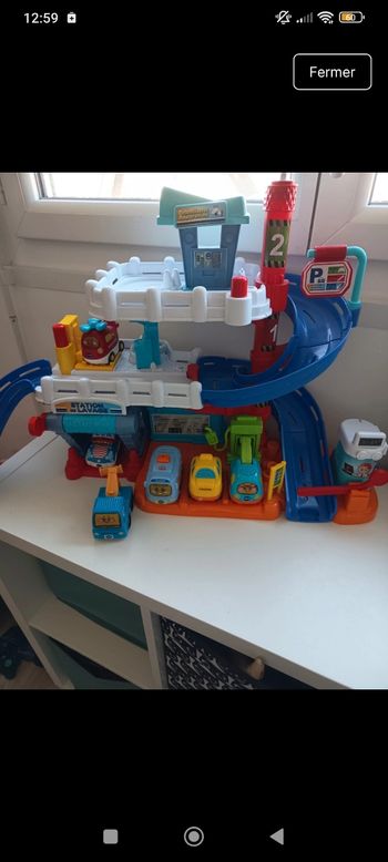 Garage tut tu bolide 