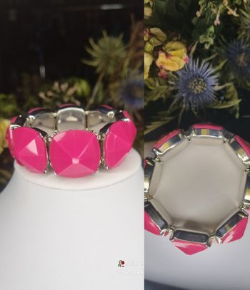 Bracelet fantaisie rose