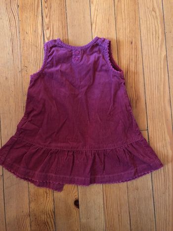 Robe velours 12 mois
