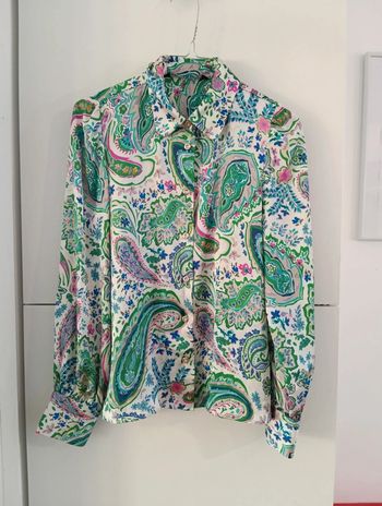 Chemise fluide fleurie Zara taille S