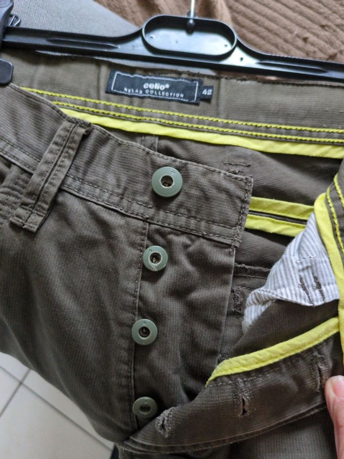 Bermuda cargo kaki Celio 40 - photo numéro 4