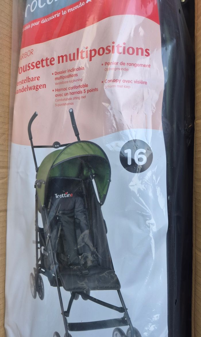 Poussette Multipositions Compact TROTTINE Maribor Neuve. - photo numéro 2