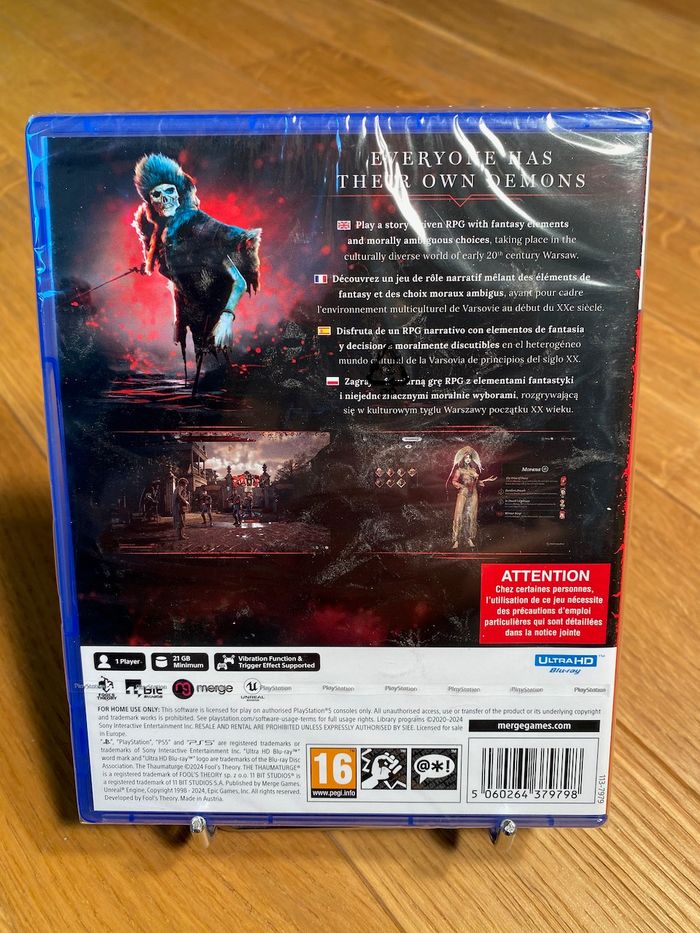 The thaumaturge - PS5 - jeu neuf sous blister - photo numéro 2