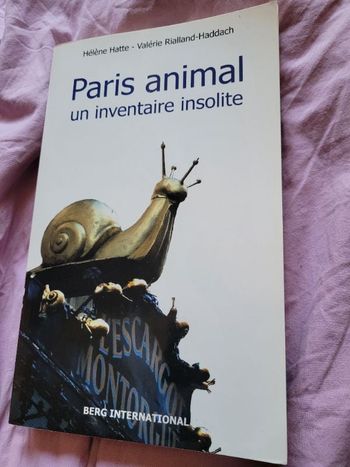 Paris animal un inventaire insolite