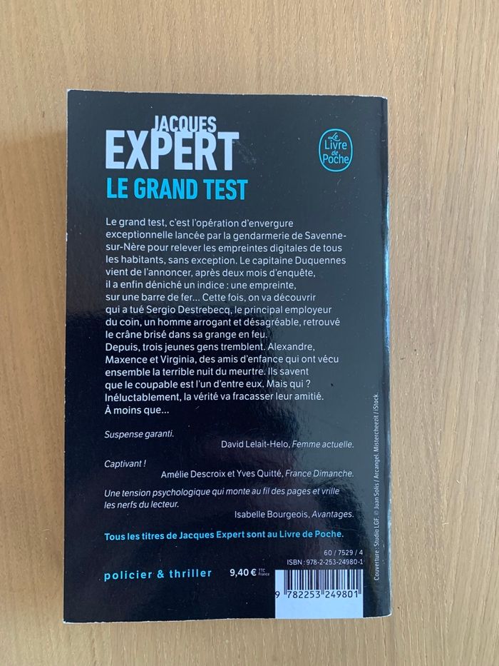 Le grand test - photo numéro 2
