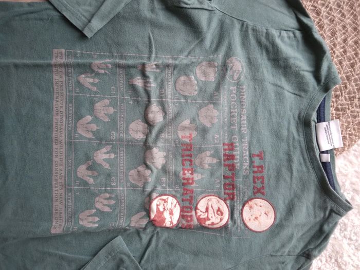 🌸Tee-shirt imprimer Dinosaure 10ans a 1€🌸 - photo numéro 2