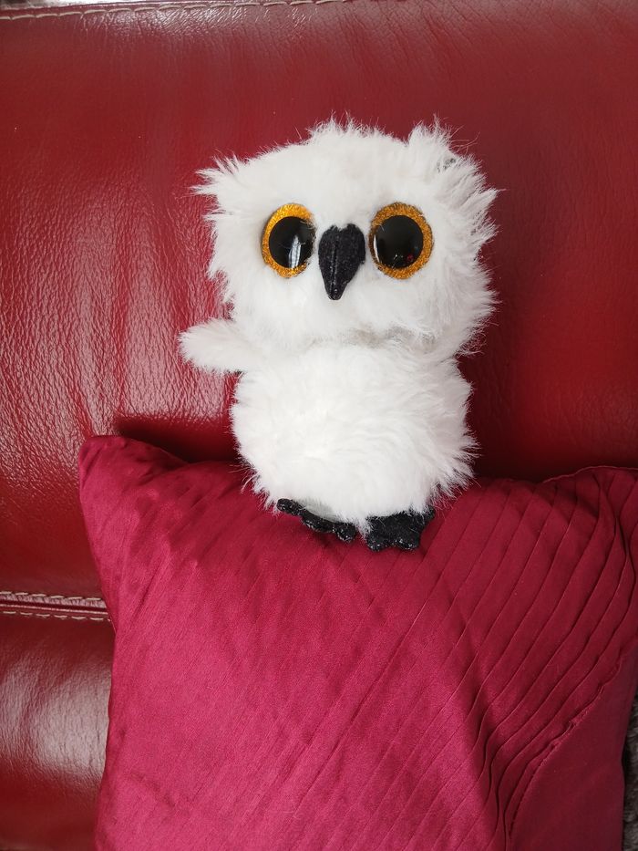 Peluche-doudou "Bébé Chouette blanche" *14 c