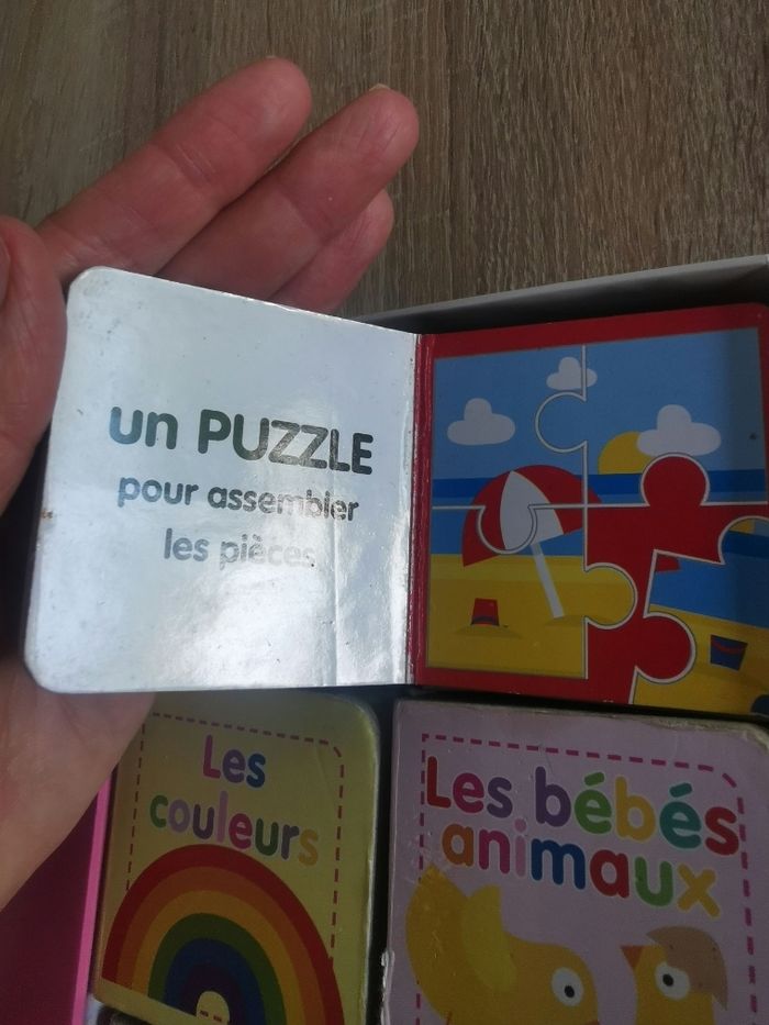 Coffret mon imagier avec 6 petits livres en carton - photo numéro 5