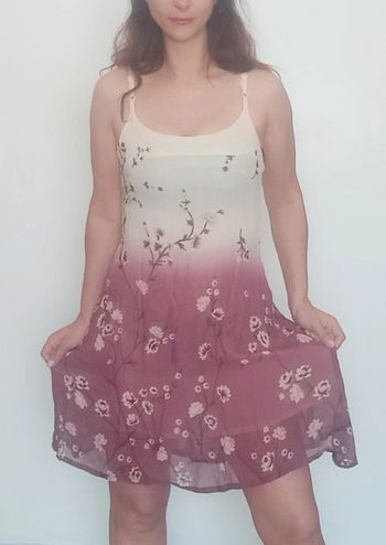 Robe d été romantique fleurie neuve taille 38/40