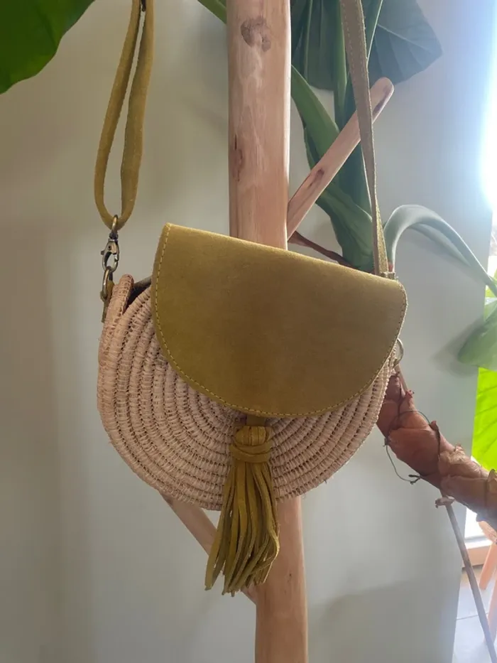 Sac rond osier - photo numéro 2
