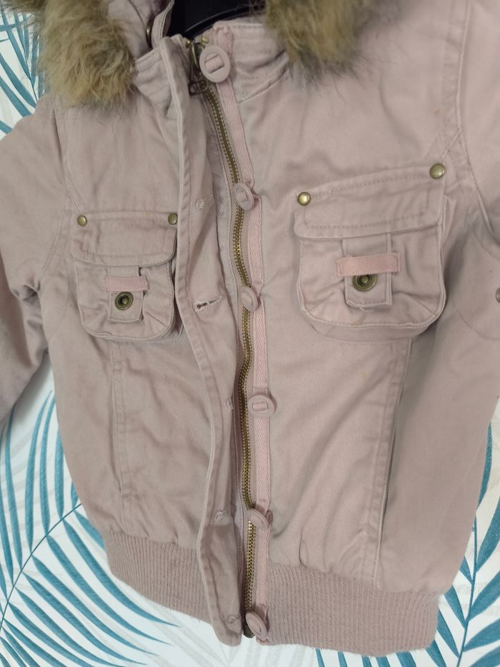 🌸 Manteau à capuche - Okaïdi - 4 ans 🌸 - photo numéro 5