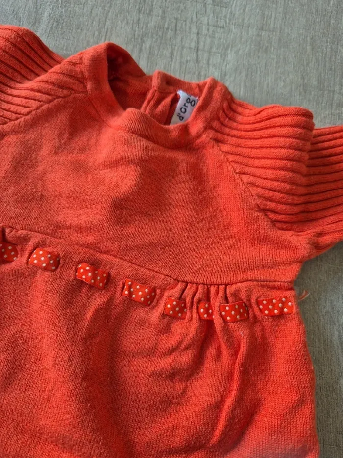 Pull orange - photo numéro 2