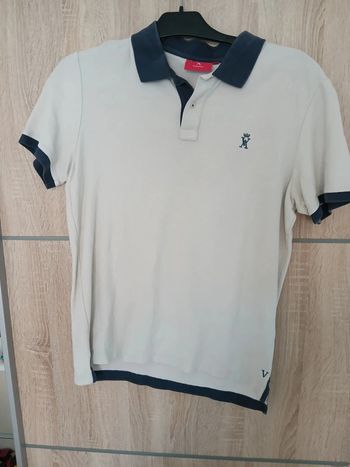 Polo blanc vicomte Arthur blanc M