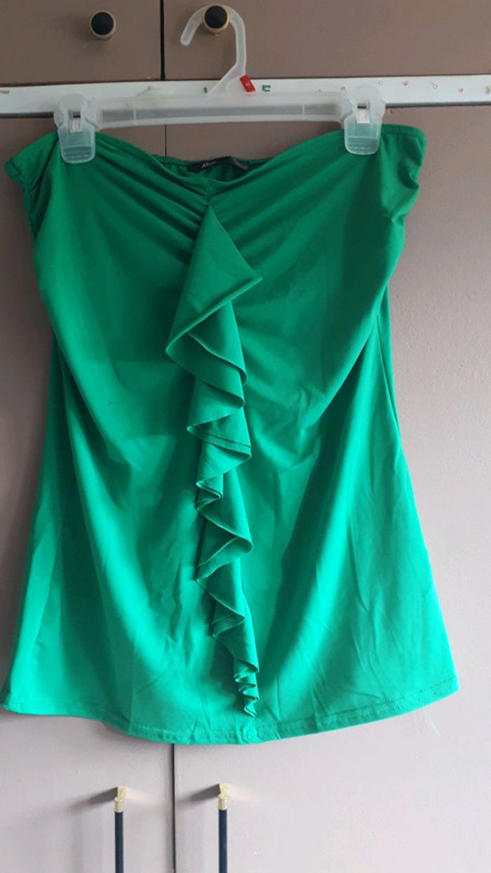 Bustier fantaisie vert