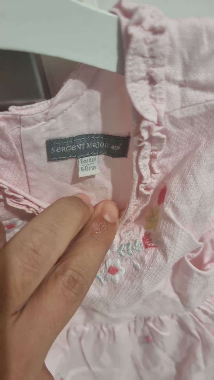 Robe sergent major taille 6 mois - photo numéro 3