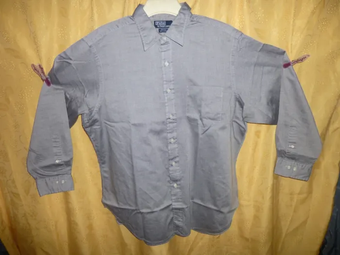 chemise manche longue grise RALPH Lauren taille XL neuve - photo numéro 2