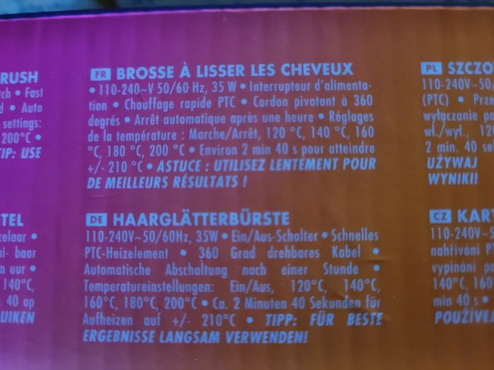 Brosse lissante - photo numéro 2