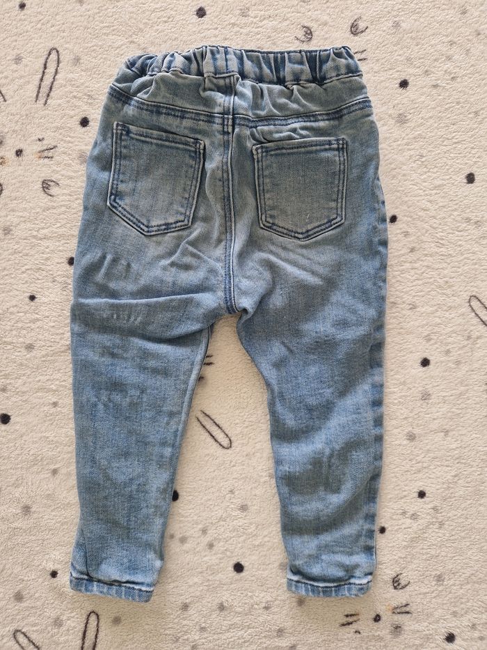 Jeans motif à fleur - photo numéro 2