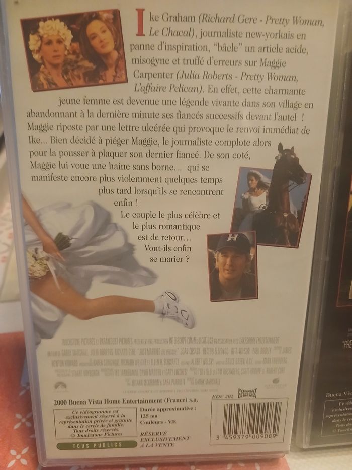 4 VHS avec Richard Gere - photo numéro 6