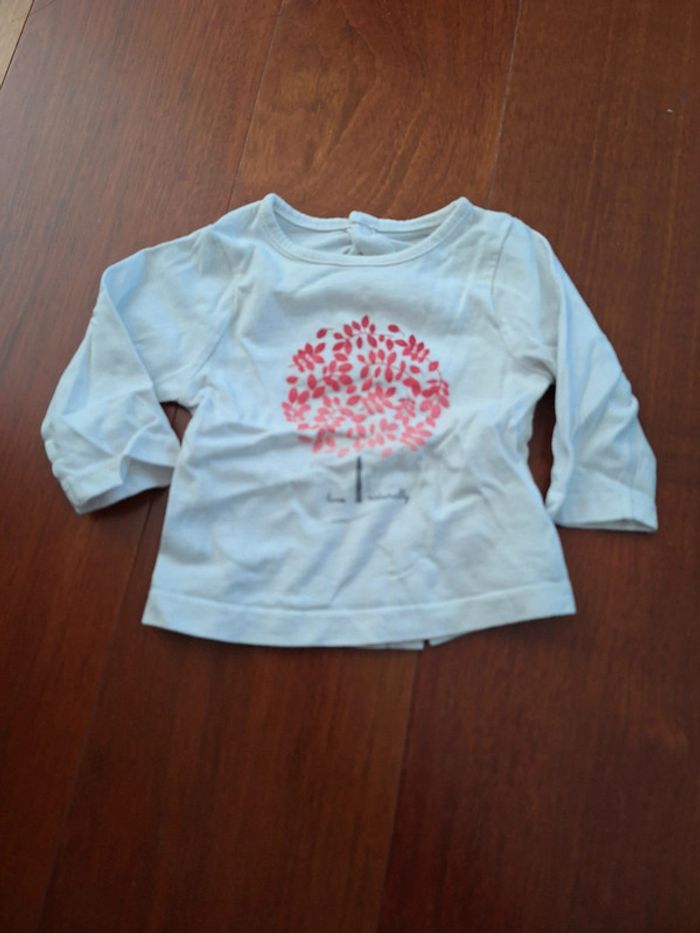 Tee-shirt manches longues 3mois