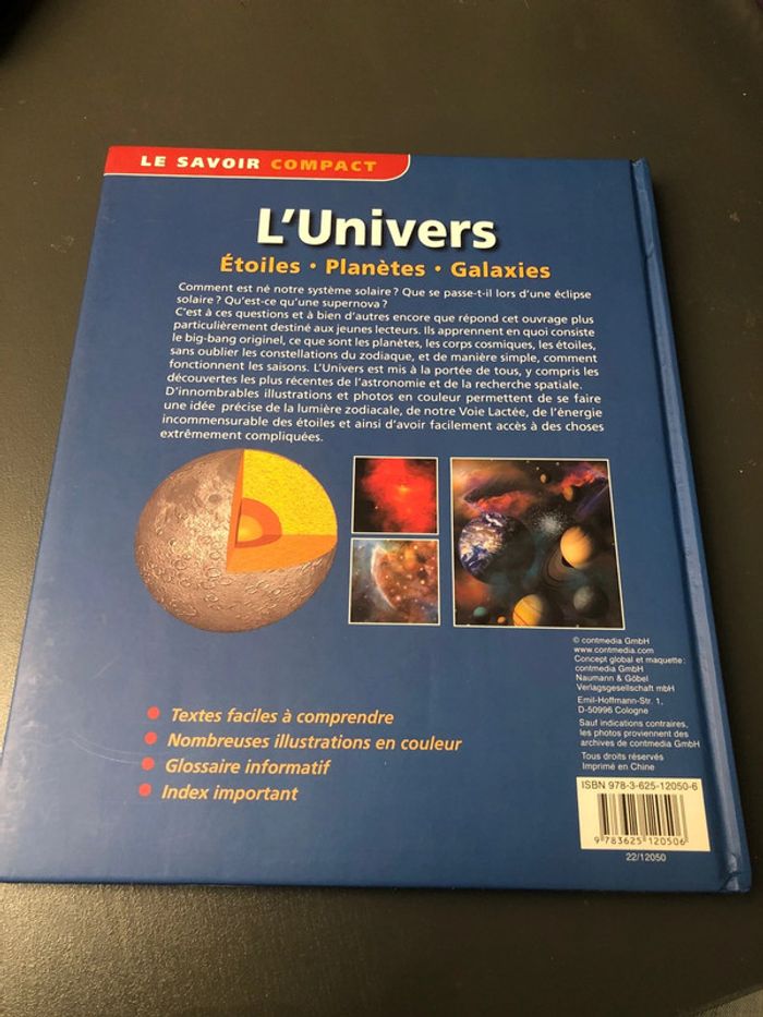 Livre L’univers - photo numéro 3
