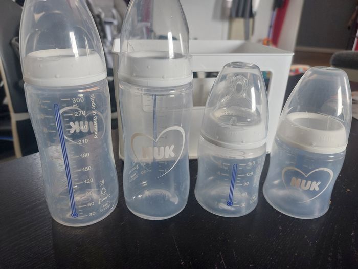 Lot biberons nuk - photo numéro 3