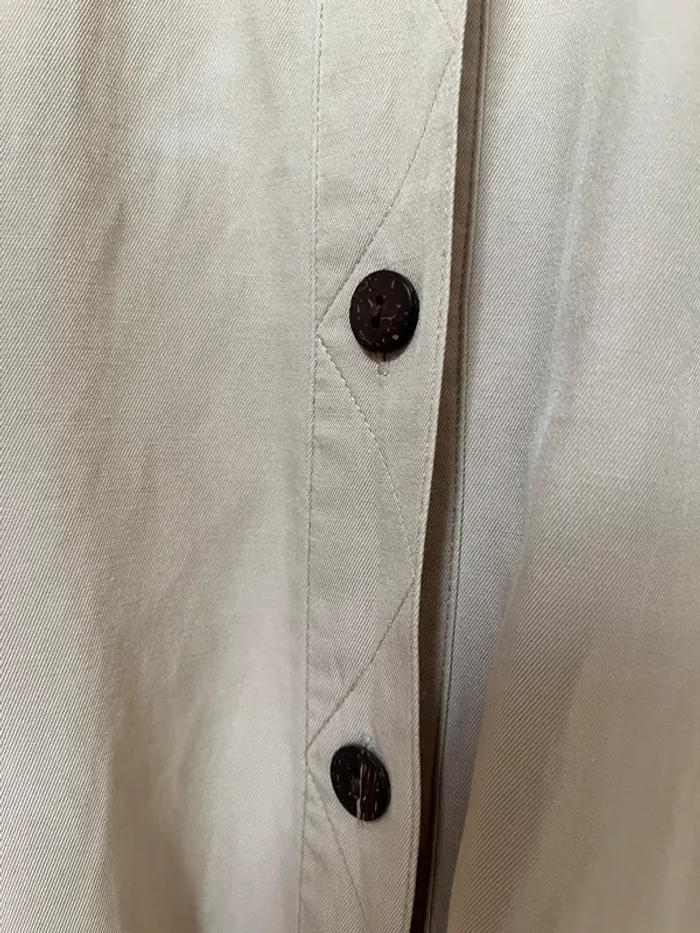 Robe safari de la marque Ventilo - taille 42 - couleur Beige - photo numéro 7