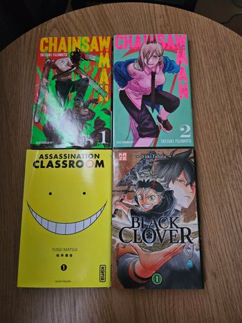 Lot 4 mangas