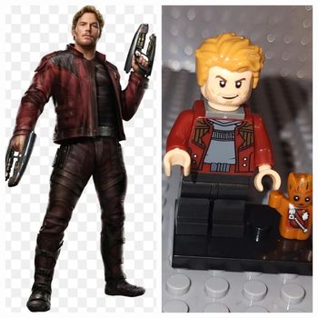 Minifigure  / Figurine  - Marvel - Les Gardiens de la Galaxie  🪐 - Star-Lord