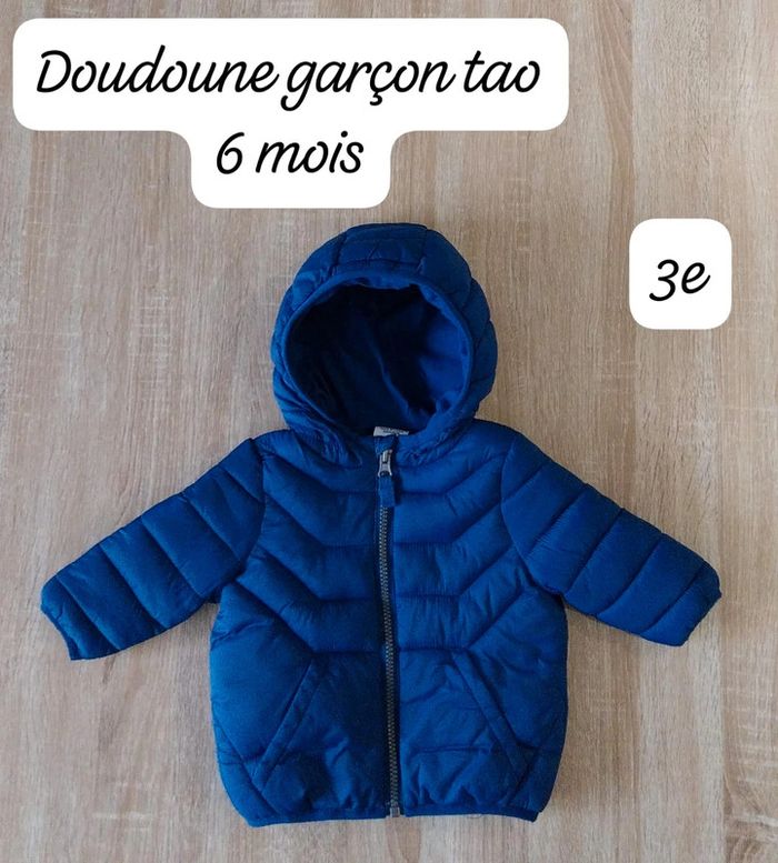 Doudoune tao garçon 6 mois